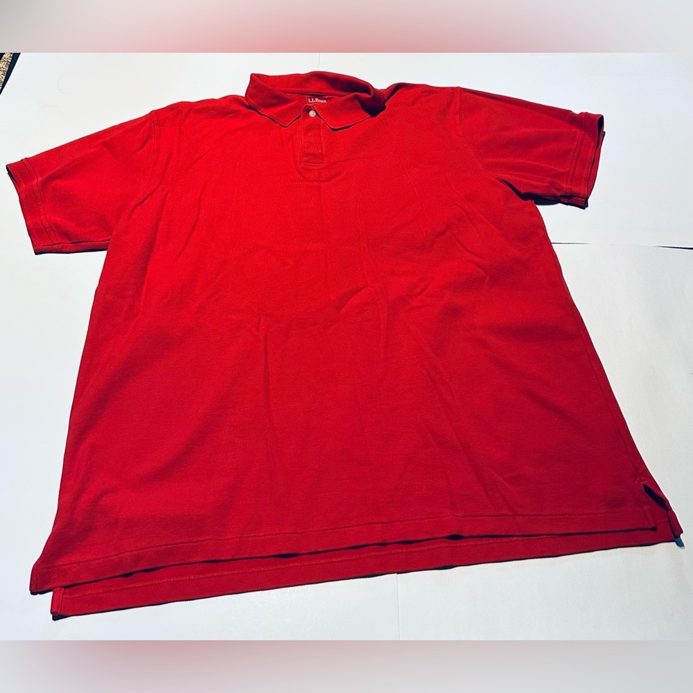 L.L. Bean Men's Premium Double L® Polo, Banded Short-Sleeve Without Pocket